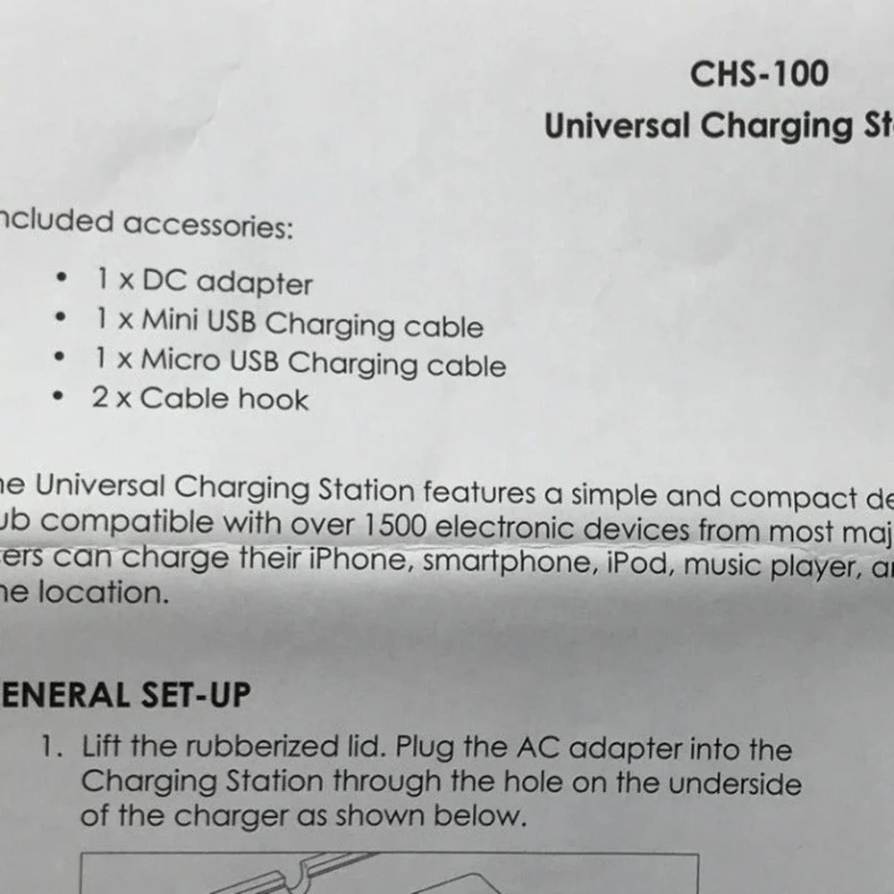 Large Charging Dock CHS 100 Universal